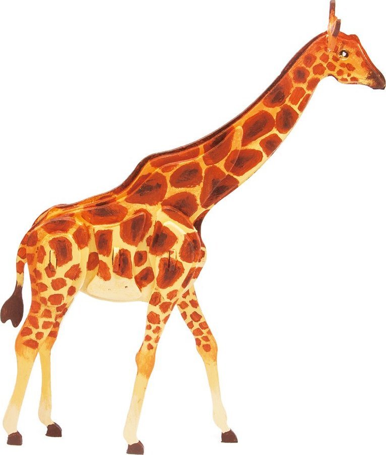 Robotime ROBOTIME Puzzle 3D Do Malowania - Żyrafa