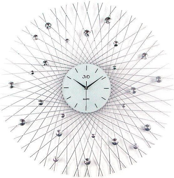 JVD Zegar ścienny z kryształkami średnica 80 cm