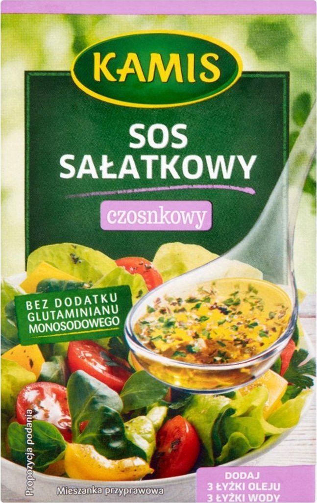 Kamis Kamis Sos sałatkowy czosnkowy Mieszanka przyprawowa 8 g