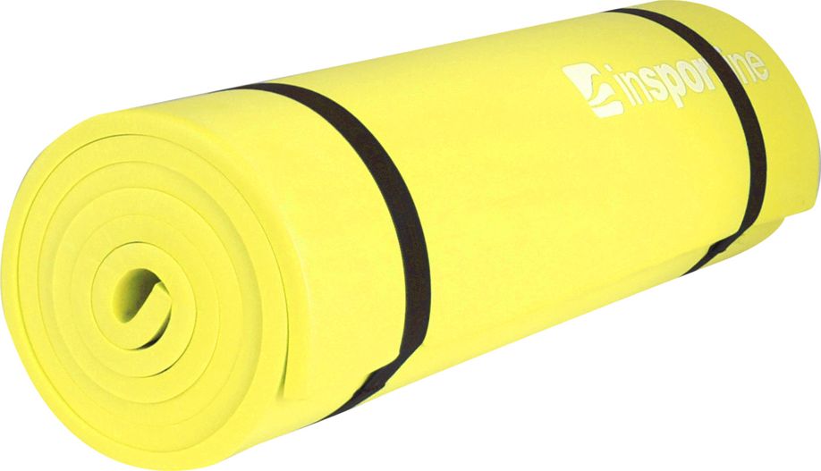 inSPORTline Mata treningowa EVA 180 cm x 50 cm x 1 cm żółta