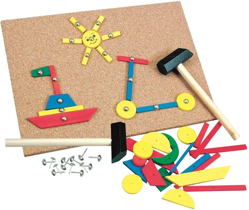 Bino Wbijanka - przybijanka korkowa 243 elementy