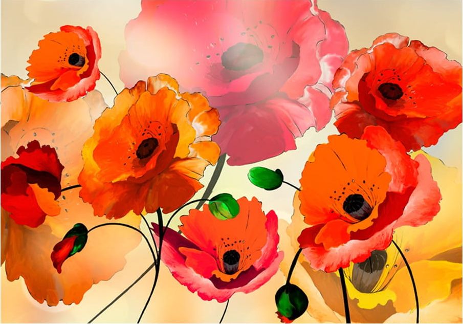 DecoNest Fototapeta - Aksamitne maki - 200X140