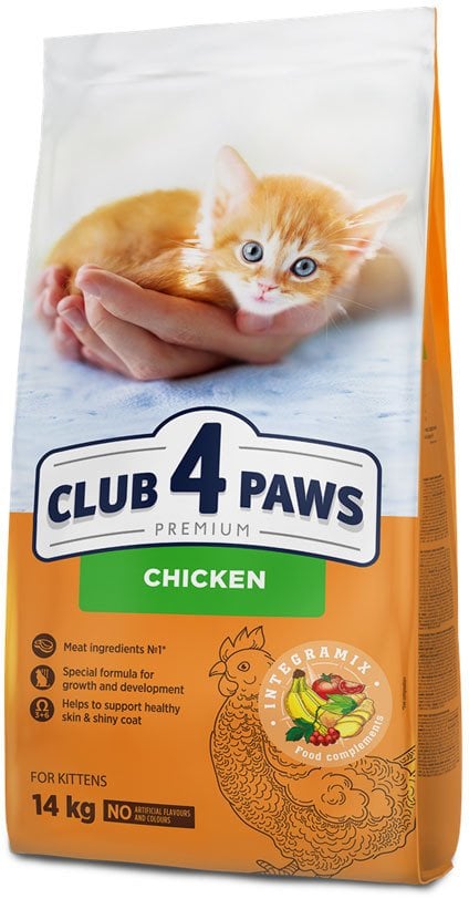 CLUB4Ł KOT 14kg KITTEN CHICKEN