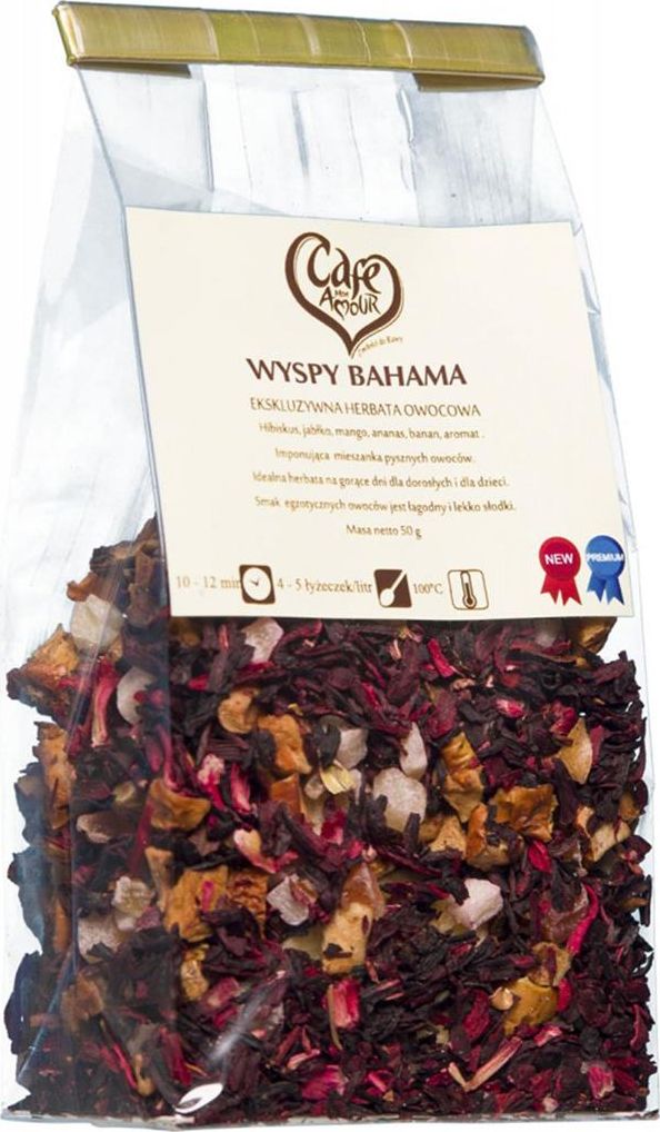 Cafe Creator Herbata liściasta owocowa Wyspy Bahama 50 g
