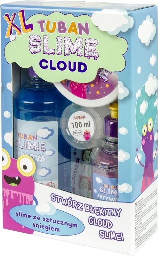 TUBAN Zestaw Super Slime XL - Cloud Slime TUBAN