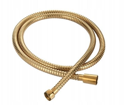 Invena wąż prysznicowy 150 cm Glamour, złoty AW-05-150-S