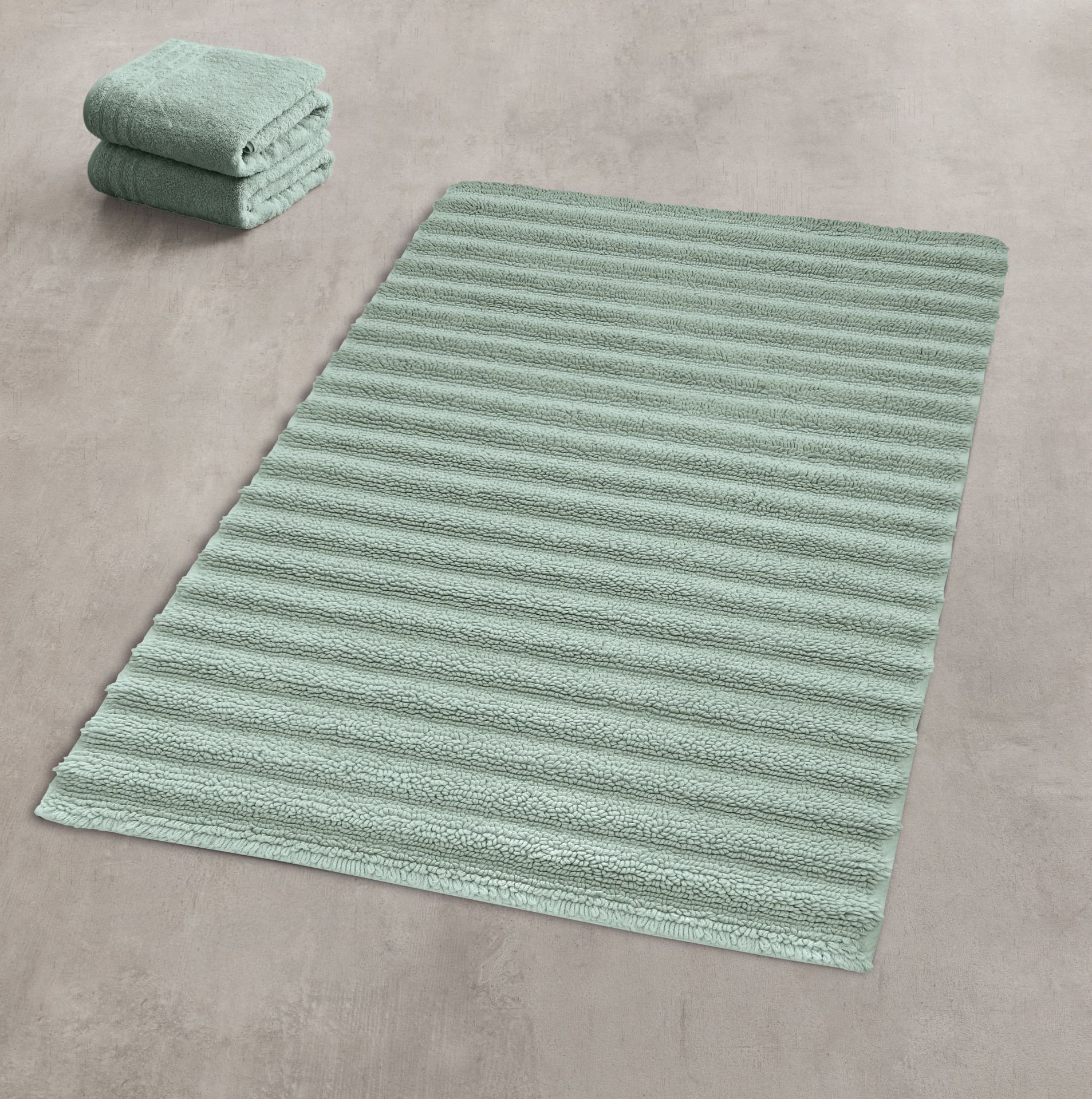 Kleine Wolke Dywanik łazienkowy 50x60cm zielony (9156685433)