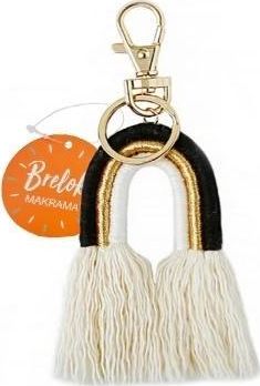 Breloczek MCD Brelok - makrama. Czarny