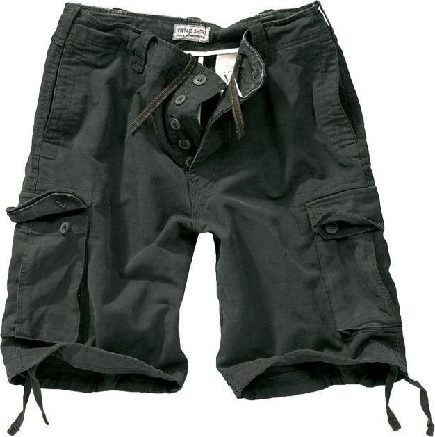 Surplus Surplus Szorty Vintage Czarne L