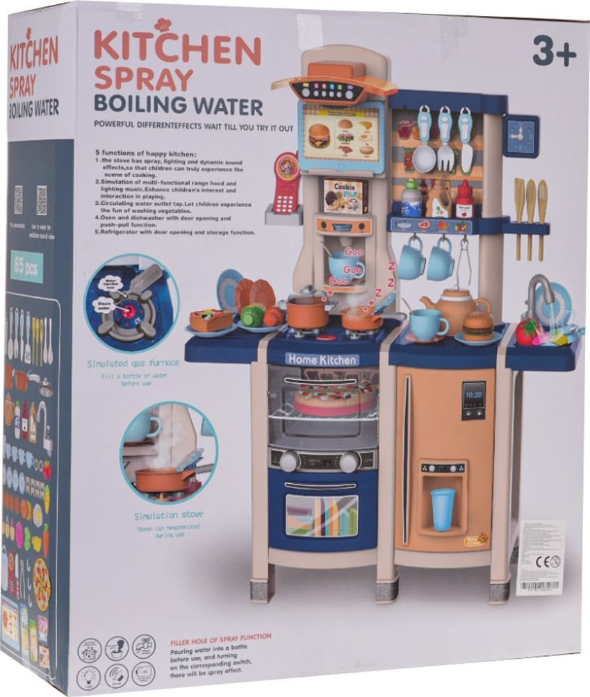 Ramiz Kuchnia Aneks Kuchenny z Funkcją Świateł i Dźwięku 65el. Czerwony