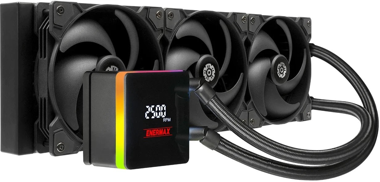 Enermax Liquid Workstation CPU Cooler LIQTECH XTR + display