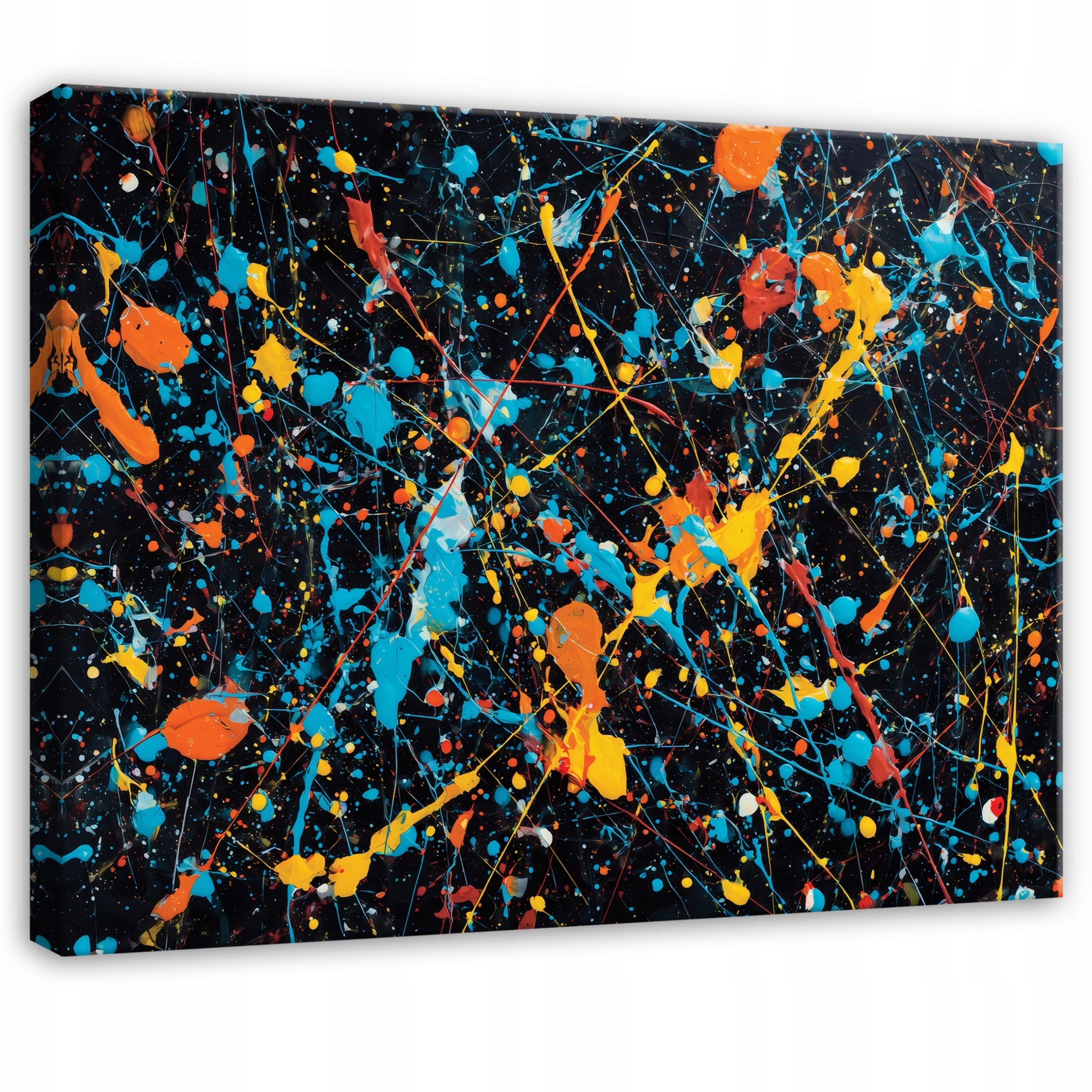 Obraz Na Płótnie Abstrakcja Farby Dla Dzieci 120x80