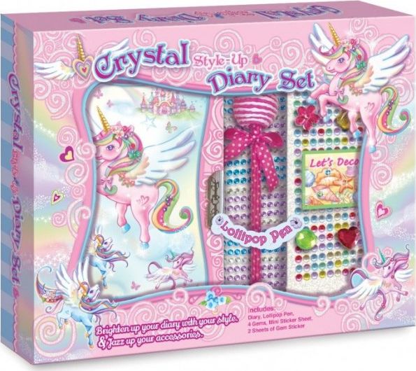 Pulio Pecoware Pamiętnik w zestawie do dekorowania Jednorożec