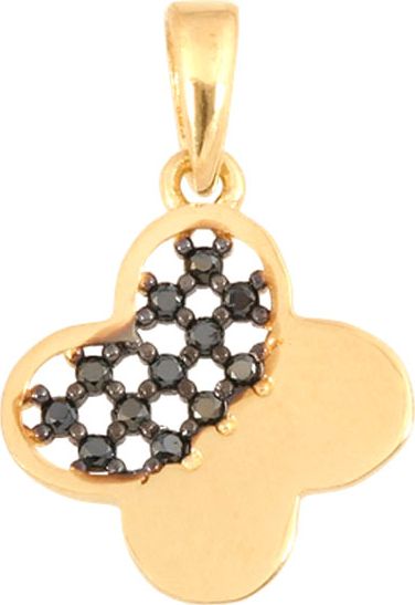 Lovrin ZŁOTA PRZYWIESZKA 585 AŻUROWA KONICZYNKA CYRKONIE