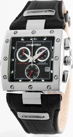 Zegarek Chronotech Zegarek Męski Chronotech CT7686L-01 ( 38 mm)