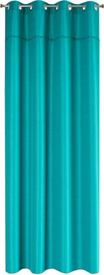 Eurofirany Zasłona Eurofirany Defne 135 x 260 Turkusowy