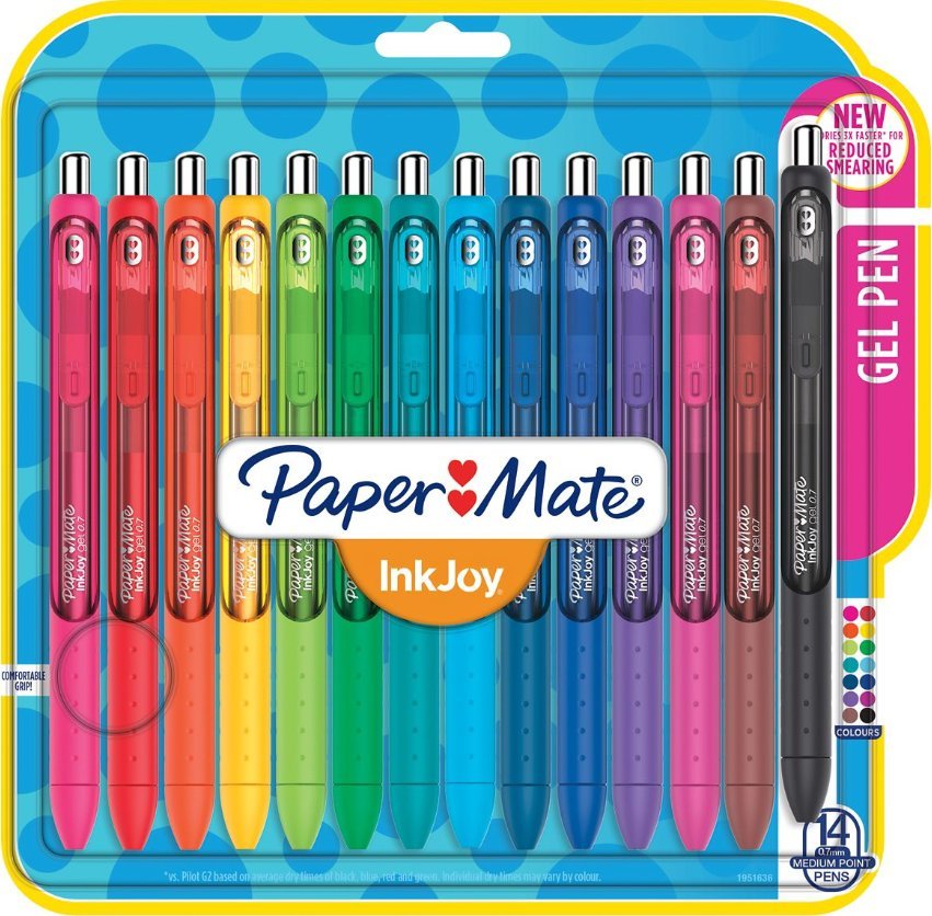 Paper Mate 1x14 Paper Mate InkJoy Gel M 14 colours