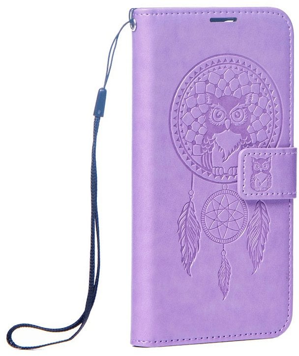Kabura MEZZO Book do OPPO RENO 14 / 14F łapacz snów fioletowy