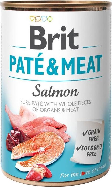Brit BRIT PATE & MEAT SALMON 6x400g