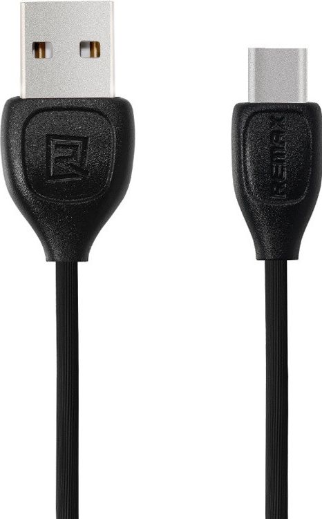 Kabel USB Remax USB-A - USB-C 1 m Czarny (45862-uniw)