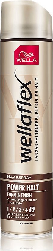 Wellaflex Power Halt Form & Finish 5 Lakier do Włosów 250ML