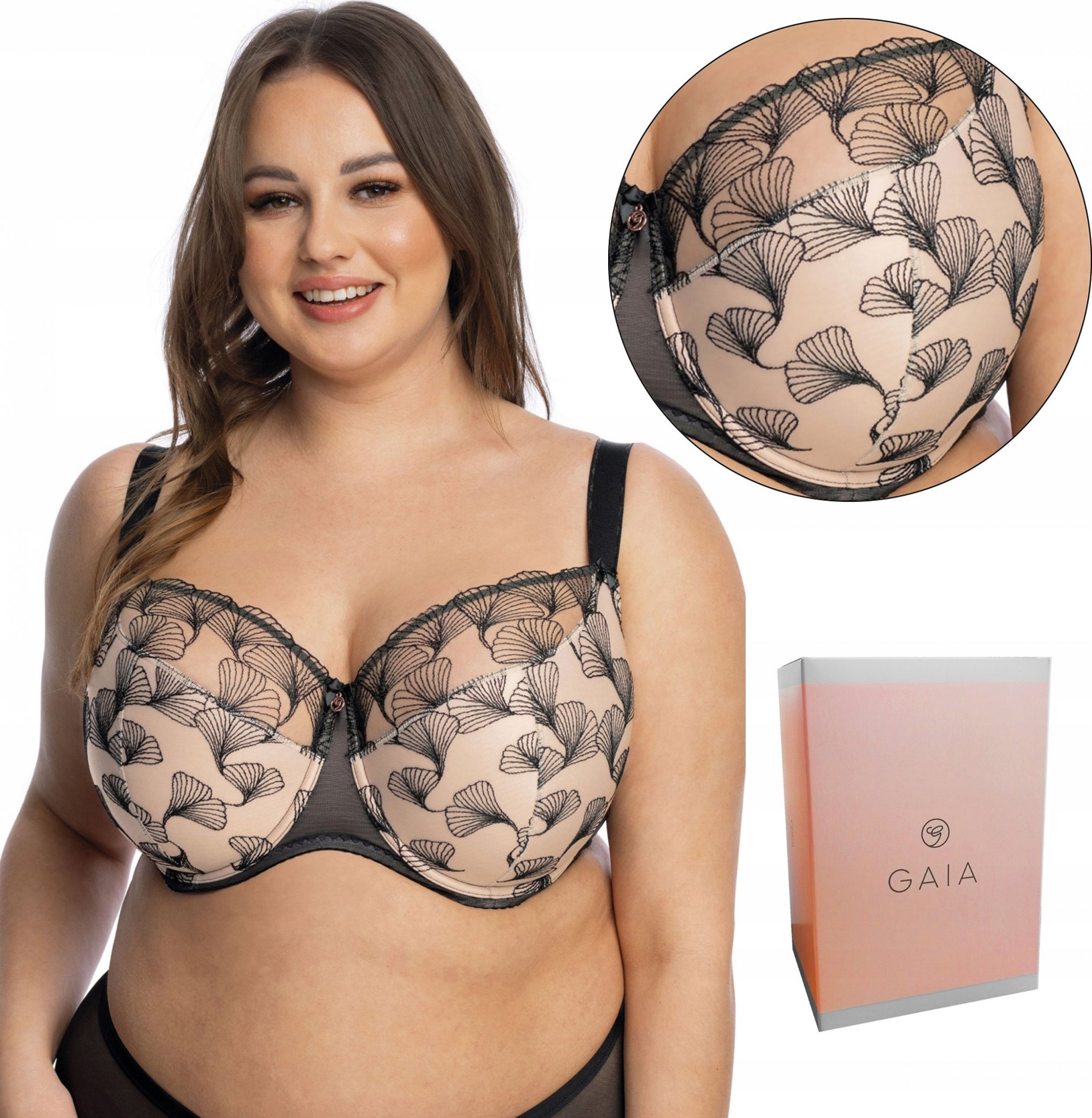 Gaia Biustonosz semisoft GAIA 1130 FILIPA MAXI, 105F