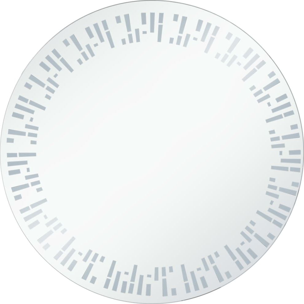 Lustro vidaXL 80x80cm srebrny (144722)