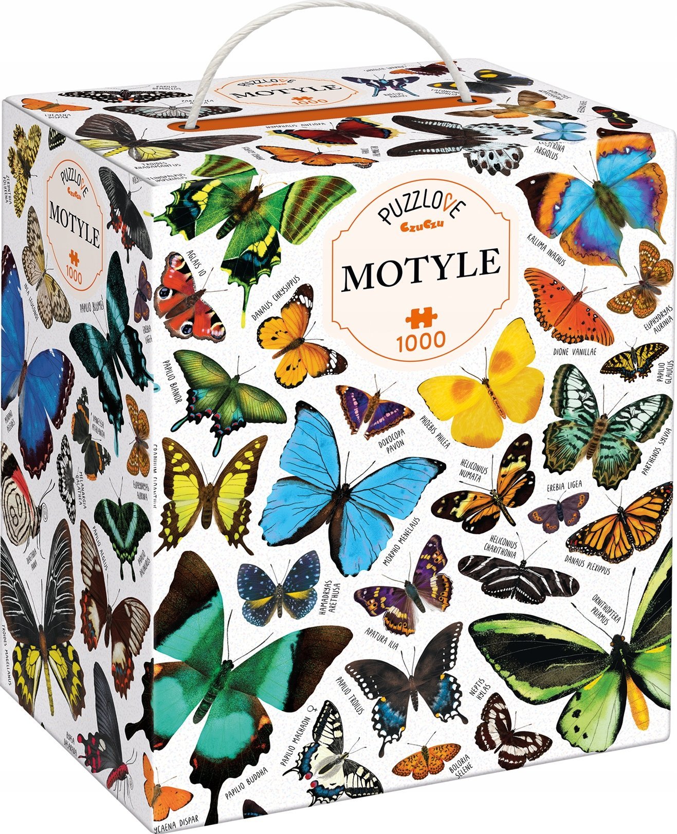 CzuCzu Puzzlove Motyle 1000el puzzle rodz.93655