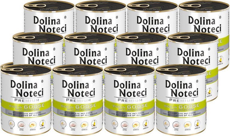 Dolina Noteci Premium z gęsią 12x800g