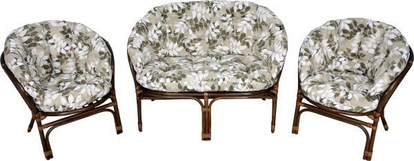 AMPO Poduszka na meble rattanowe HAWAII komplet 576