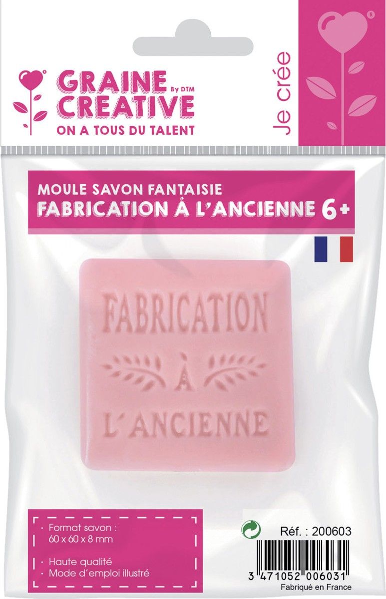 Graine Creative Foremka mini do mydła Kwadratowa