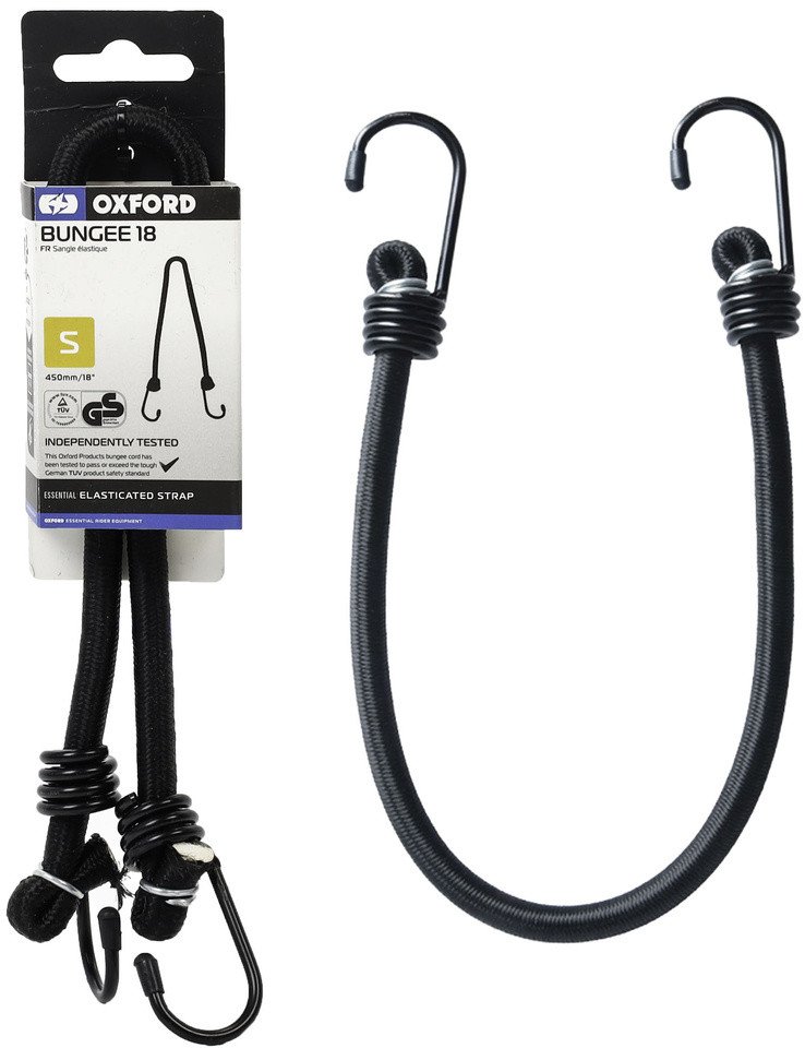 Guma do mocowania bagażu Shimano OXC 10x450 mm czarne