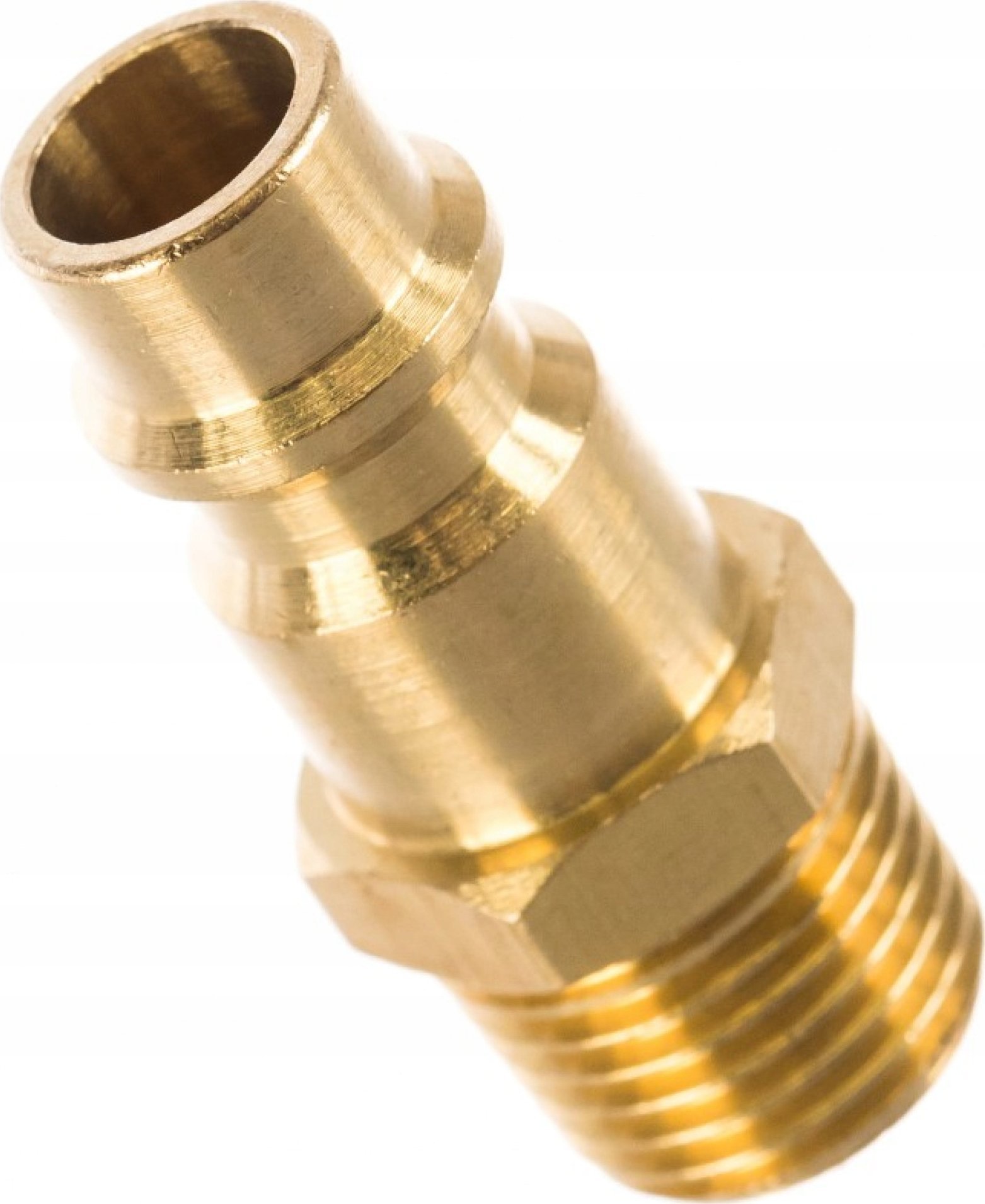 Partner Sztucer do szybkozłączki gwint zewnętrzny 1/4" (mosiądz)