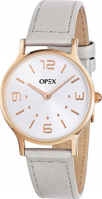 Zegarek Opex Zegarek damski Opex X4176LA2 szary