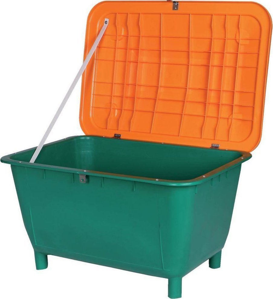 neutralna linia produktów Pojemnik na piasek, bez zsuwni odprowadzającej