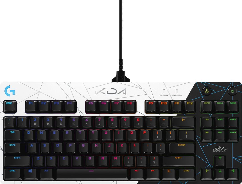 Klawiatura Logitech G Pro K/DA GX Brown (920-010077)