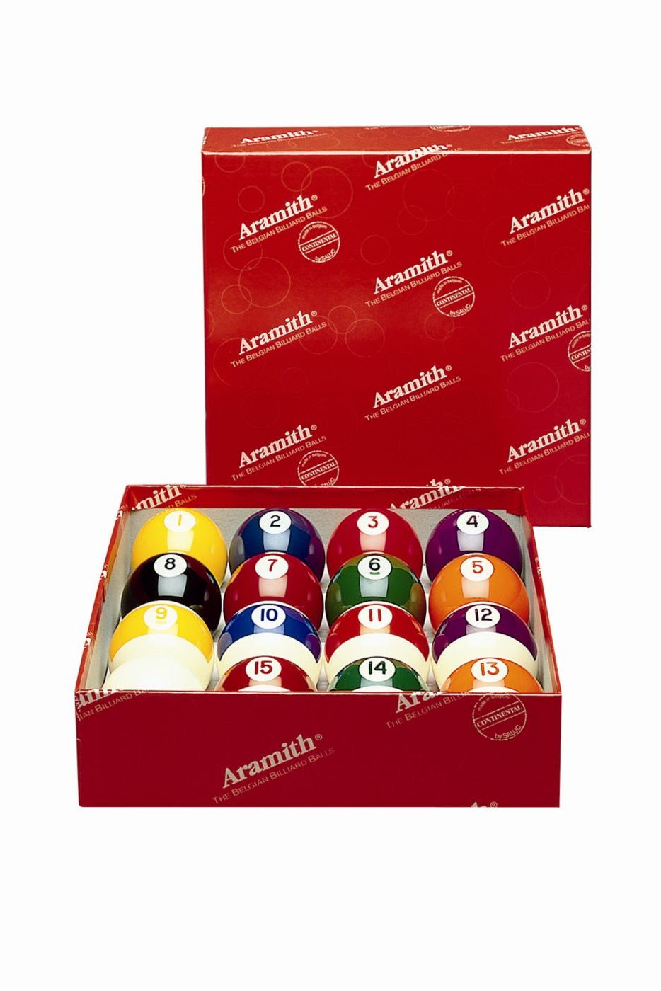 Continent Bile do Bilarda Pool Aramith 57.2MM r. Uniwersalne