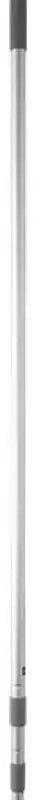 Vikan Telescopic handle with click, Ø2.9cm, grey, aluminium, 149-400 cm