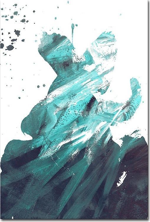 ART-POL Obraz olejny ręcznie malowany 60x90cm Zaburzenie