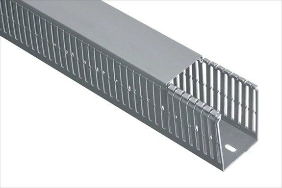 Elettrocanali Korytko grzebieniowe 40 x 80mm szare 2m (ECS4080)