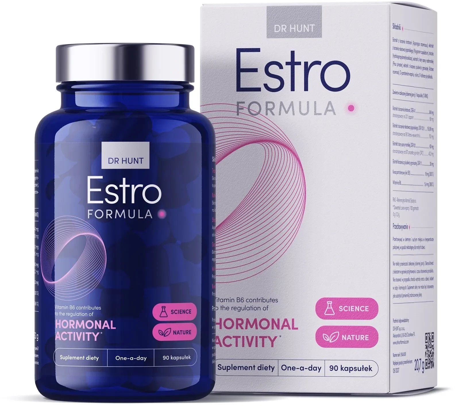 Dr Hunt - Estro Formula, 90 vkaps