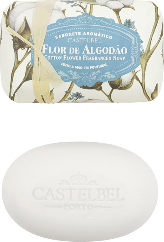 Castelbel Mydło w kostce Castelbel kwiat bawełny 150 g