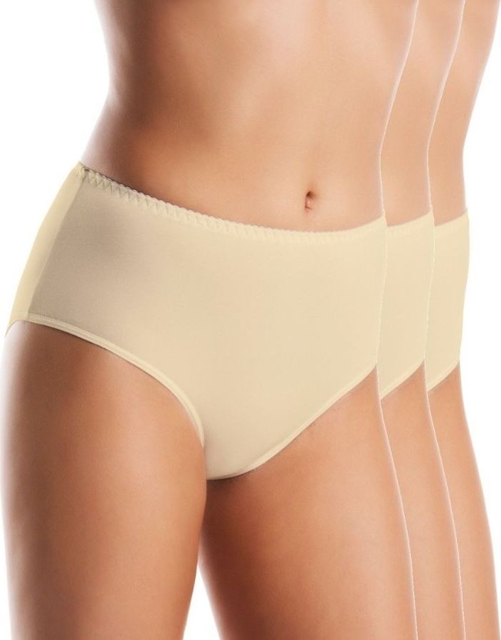 Teyli Wielopak majtek bambusowych Simi beż S Beżowy