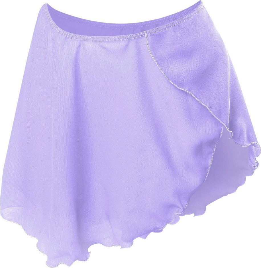 RENNWEAR Spódniczka Wiązana SZYFONOWA treningowa - BALET i GIMNASTYKA wrzosowy 164-168 cm / S-M
