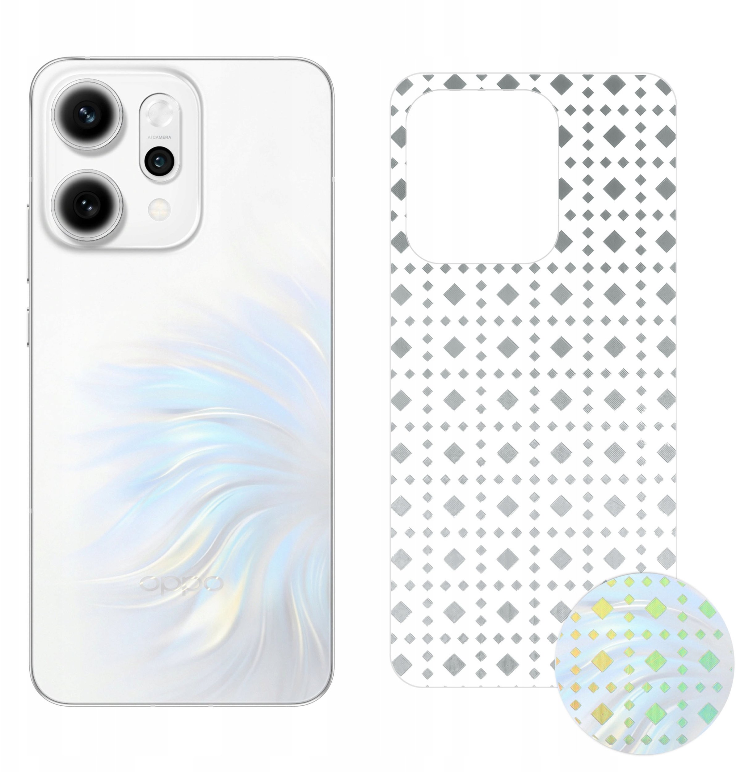 FOLIA HYDROŻELOWA OCHRONNA NA TYŁ TELEFONU WZÓR do Oppo Reno 14 Pro 5G