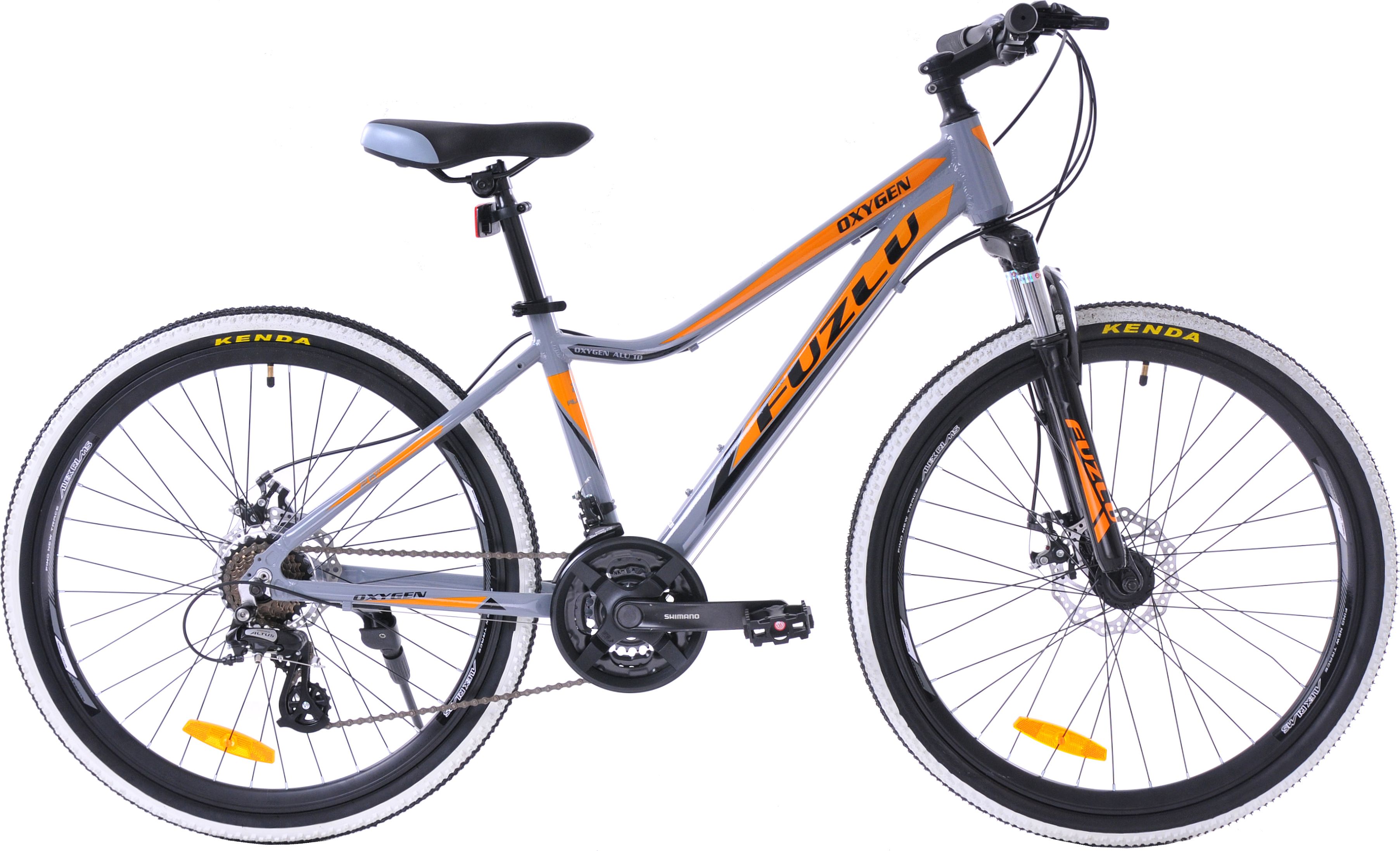 Fuzlu Fuzlu Oxygen 26 alu (15,5") grafitowo/pomarańczowo/czarny połysk rower górski