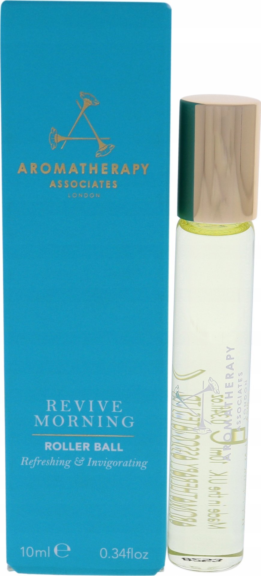 Aromatherapy Associates Aromatherapy Associates, Revive Morning, Natural Essential Oils, Morning, Energizing, Roll-On Body Oil, Citrus Aromatic, 10 ml