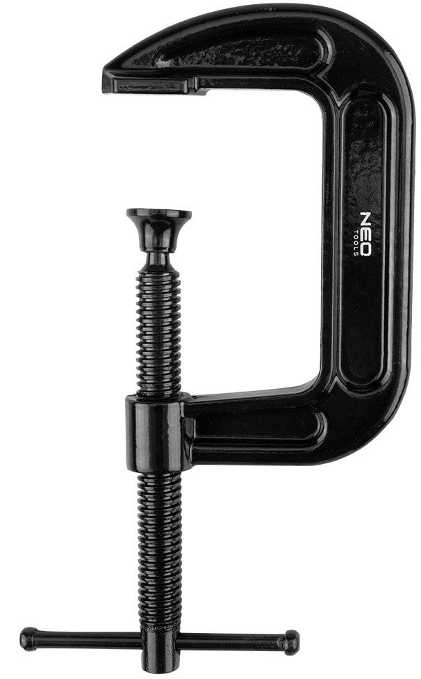 Ścisk stolarski (śrubowy), typ C (G), 75 mm (3"), żeliwny, waga 485g