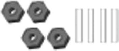 HSP Wheel Hex W/pins (HSP/68020)