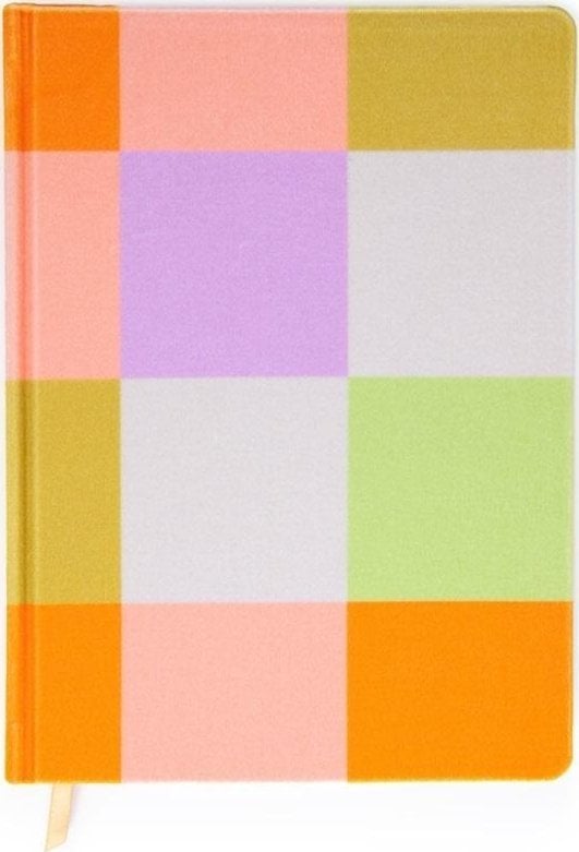 Notatnik aksamitny Jumbo Journal Velvet Check